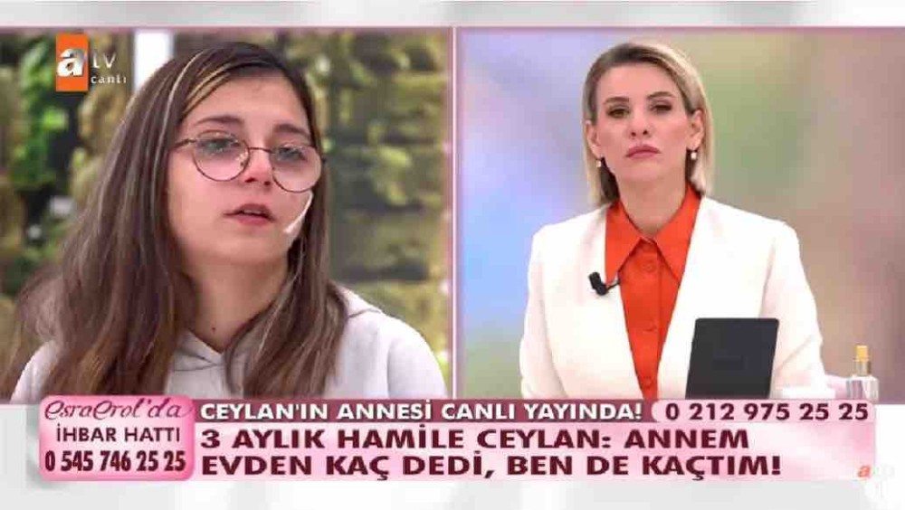 esra erolda kocami birakmam diye ciglik atan hamile genc kiz ceylan viral oldu 2